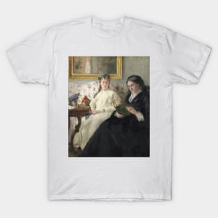 The Mother and Sister of the Artist by Berthe Morisot T-Shirt